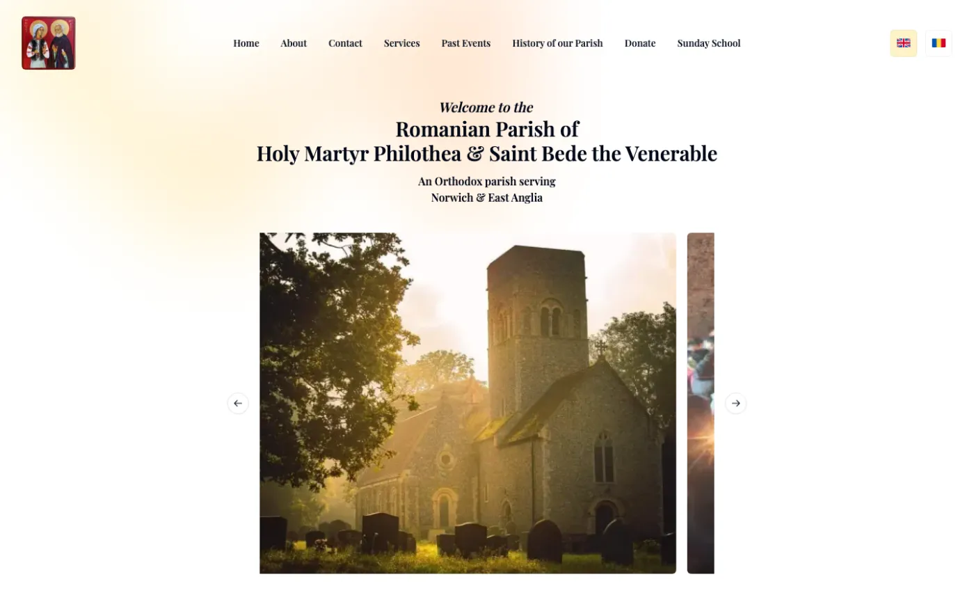Orthodox Parish Website — Parish